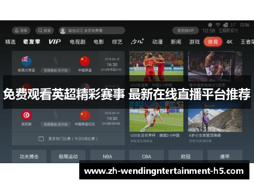 免费观看英超精彩赛事 最新在线直播平台推荐